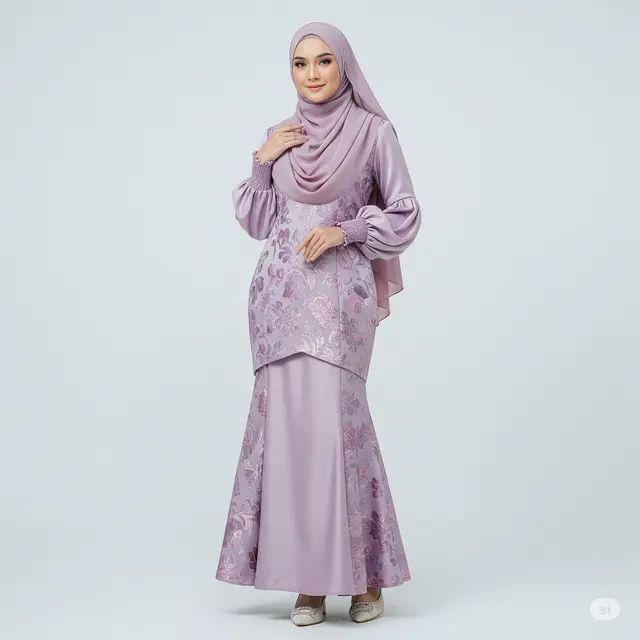 9 Model Gamis Brokat Duyung Lengan Balon Terbaru yang Memukau: Elegan, Modern, dan Cocok untuk Berbagai Acara