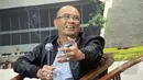 Sekretaris Fraksi Partai Nasdem Syarif Abdullah Al Katiri saat menjadi narasumber Dialetika Demokrasi : Mungkinkah Hak Angket Lengserkan Menteri Yasonna?, Jakarta, Kamis (2/4/2015). (Liputan6.com/Helmi Afandi) 
