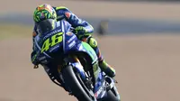 Rossi Tak Habis Pikir Bisa Jatuh di MotoGP Prancis