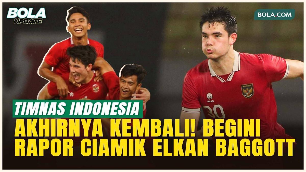 Rapor Elkan Baggott Bersama Timnas Indonesia, Masuk Persaingan Sengit di Lini Belakang
