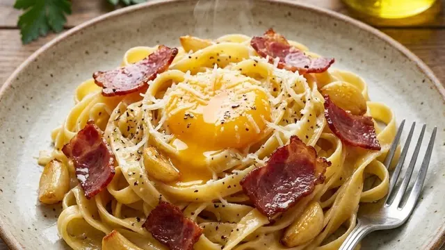 Resep Pasta Carbonara Sederhana Mudah Dibuat
