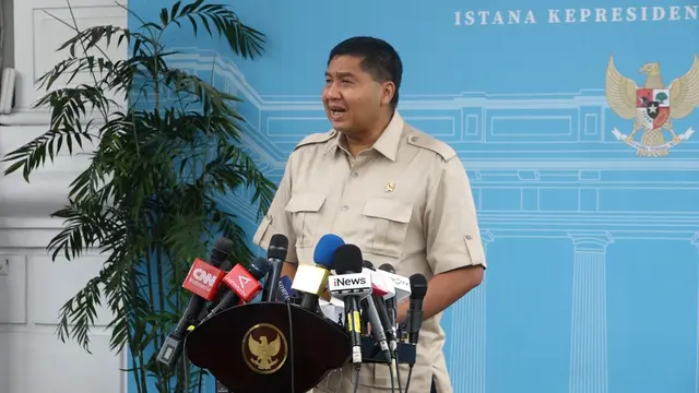 Menteri Perumahan dan Kawasan Permukiman (PKP) Maruarar Sirait (Ara) usai rapat terbatas bersama Presiden Republik Indonesia Prabowo Subianto di Istana Negara, Senin (6/4) sore. (Ist)