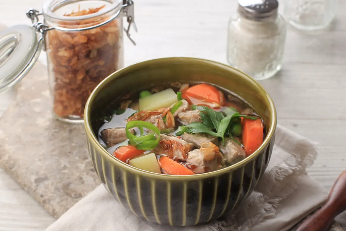 Resep Sayur Sop Ayam Kuah Bening