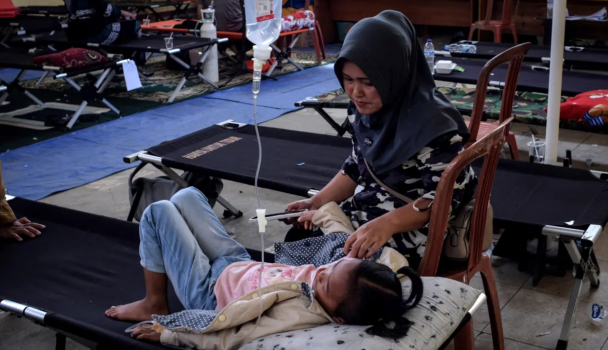 Jumlah korban berpotensi bertambah seiring proses pendataan dan pemeriksaan medis yang masih berlangsung. (Timur Matahari/AFP)