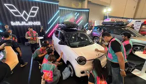 Ketika Wuling Aira ev Jadi Kanvas Seni