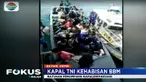 Saat berangkat kapal cepat yang ditumpangi para TKI ilegal ini kehabisan bahan bakar saat berlayar dari Malaysia hendak menuju Batam.