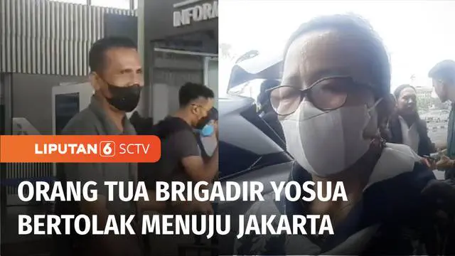 Orang tua Brigadir Nofriansyah Yosua Hutabarat kemarin berangkat dari Jambi menuju Jakarta, untuk menghadiri sidang vonis kasus pembunuhan putranya di Pengadilan Negeri Jakarta Selatan. Orang tua Yosua berharap, seluruh terdakwa dihukum maksimal.