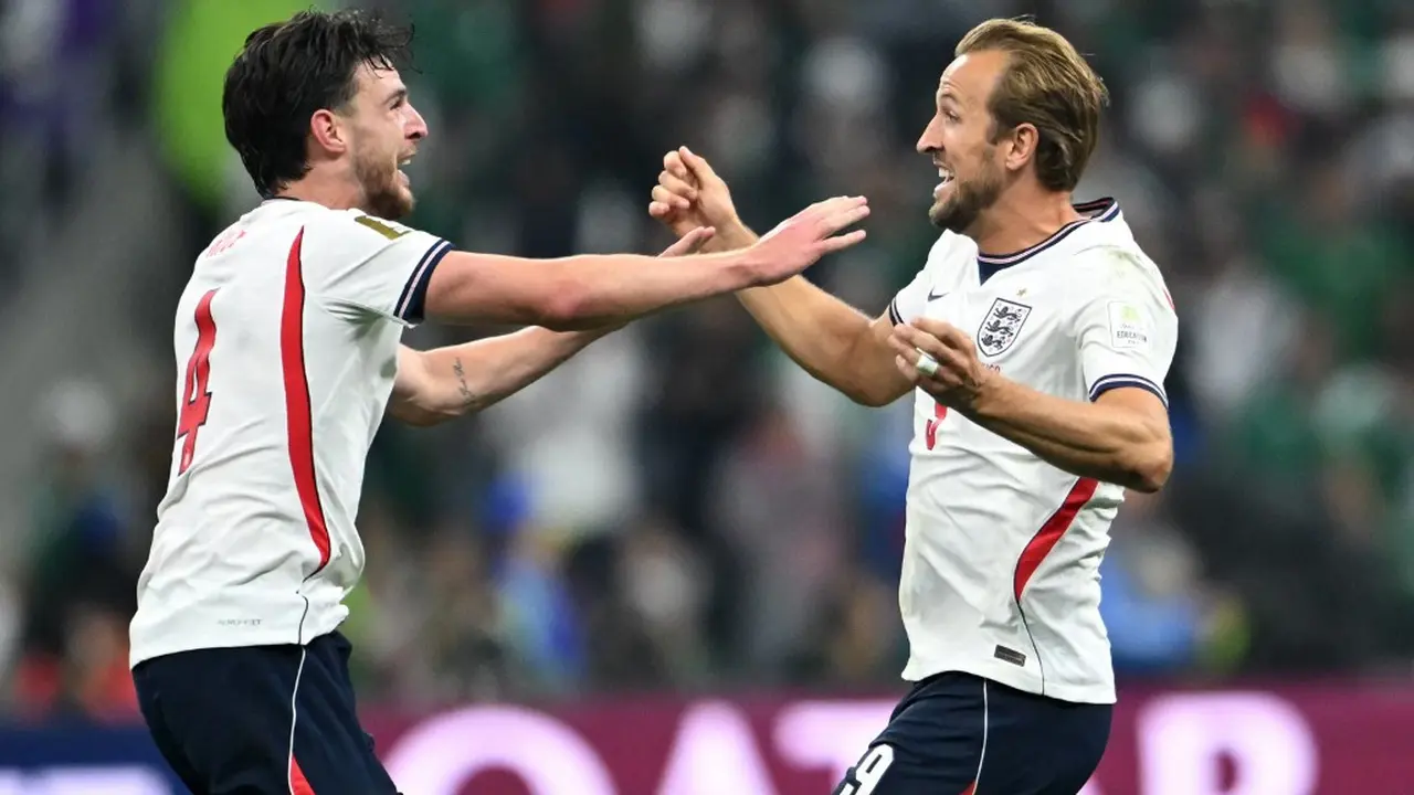 Harry Kane, Declan Rice