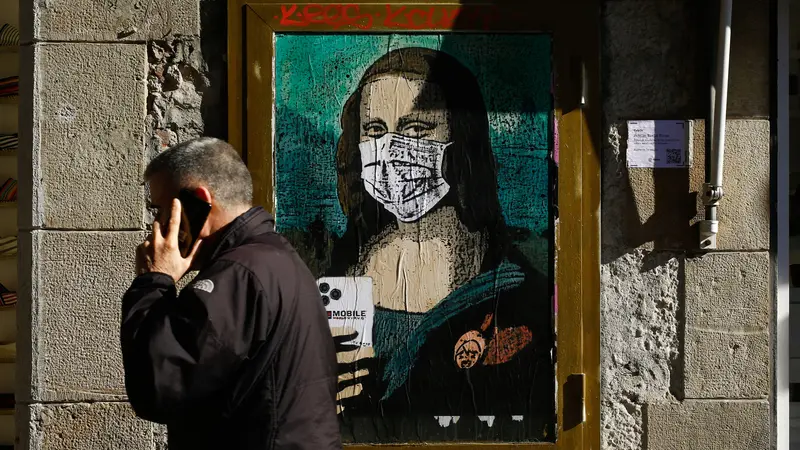 Mural Mona Lisa