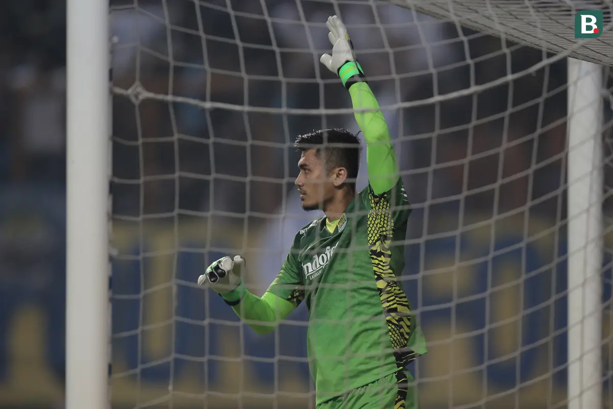 Pemain Persib Bandung Fitrul Dwi Rustapa