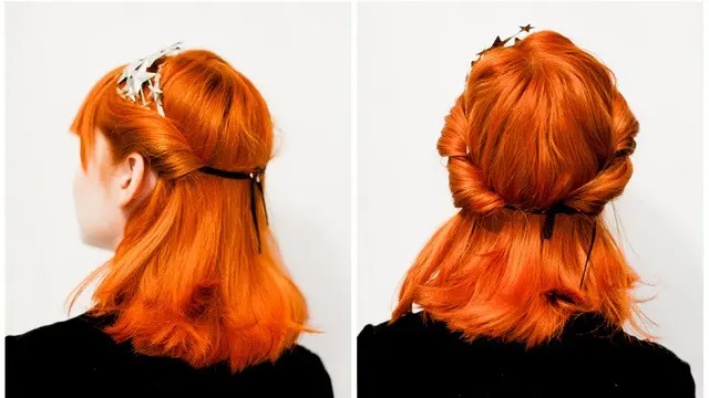 Tatanan Rambut Updo untuk Ke Pesta Hanya dalam 5 Menit