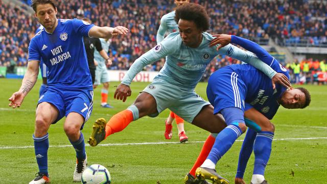 FOTO: Bungkam Cardiff, Chelsea Buka Peluang Masuk Zona Liga Champions