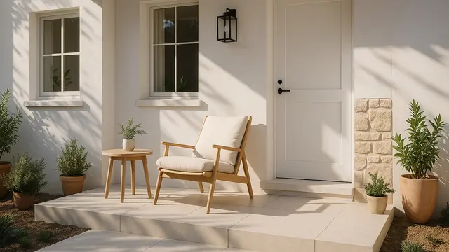 Desain Teras Rumah Kecil Minimalis Modern