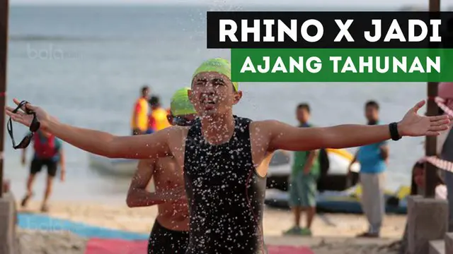 Chairman of Organizing Comitte (OC) Rhino X Triathlon, Rully Lasahido, memastikan gelaran ini akan jadi ajang tahunan di Tanjung Lesung.
