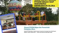 Kepala PPSDM Migas, Wakhid Hasyim menerima kunjungan kerja Wakil Bupati Blora (Bupati Terpilih Periode 2021 – 2024) Arief Rohman pada Rabu siang (20/01/2021).