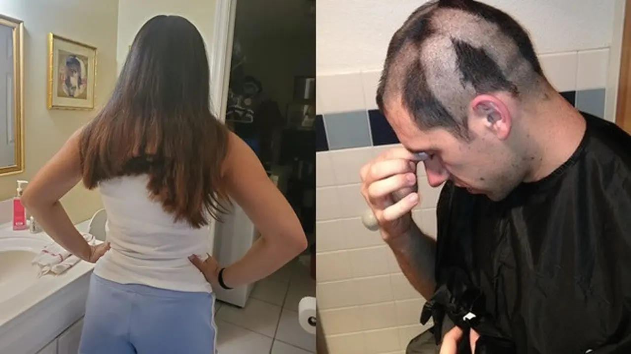 6 Momen Lucu Salah Potong Rambut Ini Bikin Elus Dada