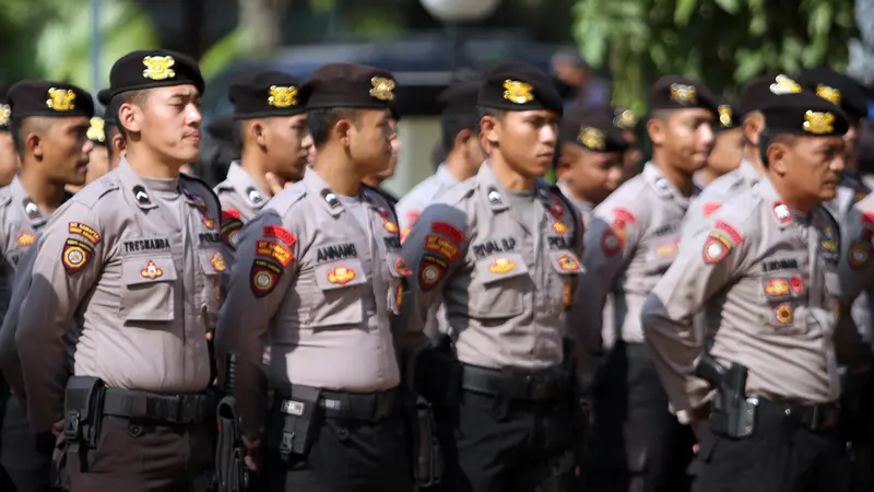 Apel Pasukan Pengamanan Pelantikan di Solo