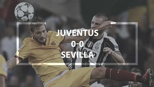 Video highlights Liga Champions antara Juventus vs Sevilla yang berakhir dengan skor 0-0, Kamis (15/9/2016) dinihari WIB