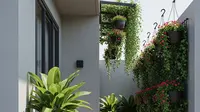 10 Desain Teras Rumah Sederhana dengan Tanaman Pot Besar, Minimalis dan Estetik