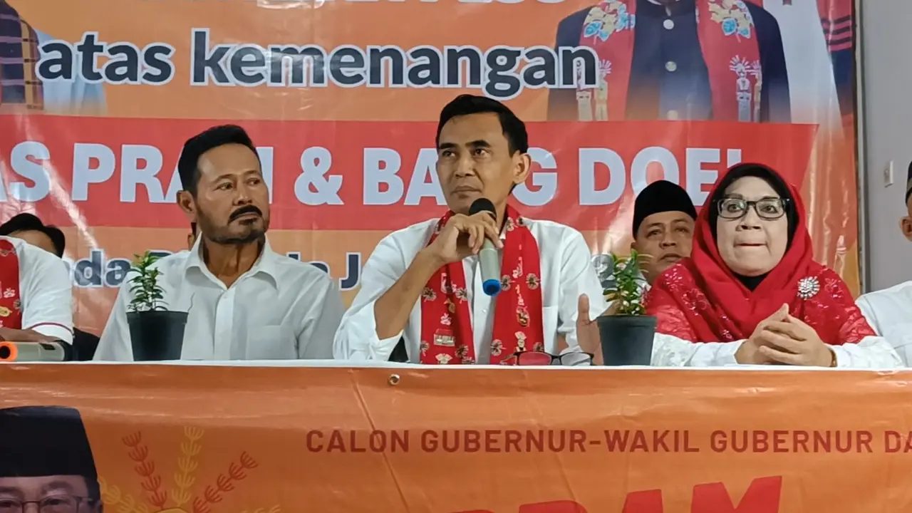 Koalisi Anak Abah Plus Klaim Kemenangan Pramono-Bang Doel, Tidak Ada Putaran Kedua