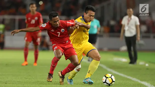 Babak Pertama, Persija Ditahan Imbang Song Lam Nghe An