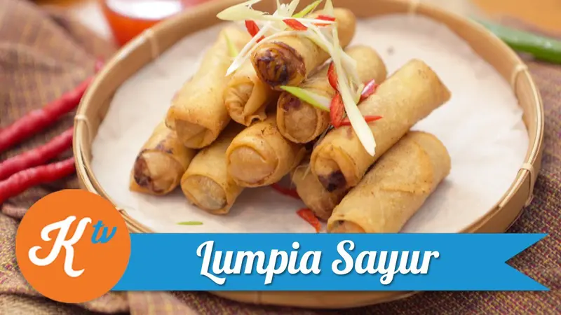 Resep Lumpia Sayur, Gorengan Buatan Sendiri untuk Buka Puasa