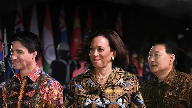 Wakil Presiden Amerika Serikat Kamala Harris di KTT ASEAN