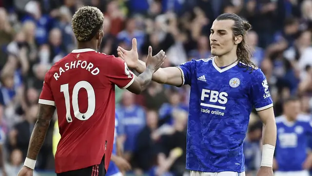 Foto: Barisan Belakang Kacau Balau, Manchester United Digasak Leicester City di Liga Inggris