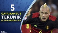 Video lima gaya rambut unik di ajang Piala Eropa 2016, salah satunya Paul Pogba yang selalu menjadi sorotan karena gaya rambutnya yang unik.