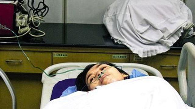 Lai saat dirawat di rumah sakit | Photo: Copyright shanghaiist.com