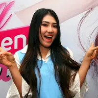 Via Vallen (Launching Album) (Nurwahyunan/bintang.com)