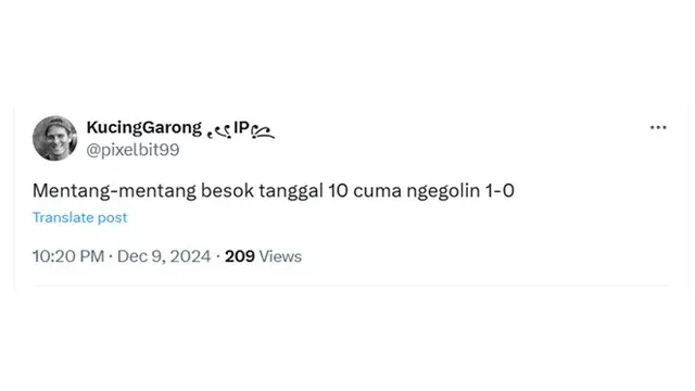6 Meme Indonesia dan Malaysia di Pertandingan Perdana Piala AFF 2024 Ini Kocak