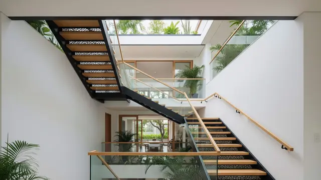 Desain Rumah Sempit Memanjang Anti Pengap