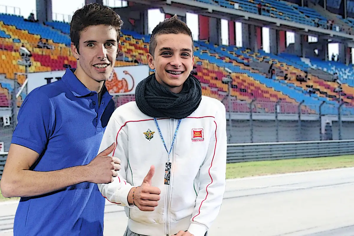 Alex Marquez dan Luca Marini