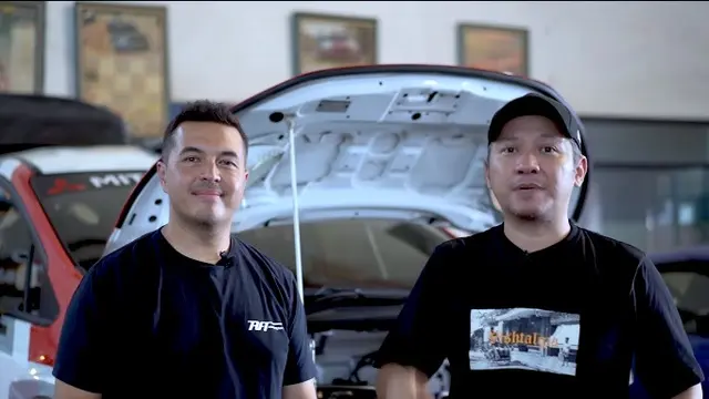 7 Momen Seru Gading Marten Jadi Navigator Rally Rifat Sungkar