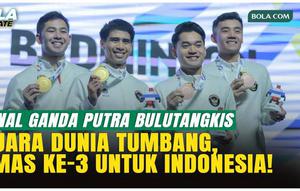 Ganda putra Indonesia, Sabar Karyaman Gutama/Moh. Reza Pahlevi Isfahani, sukses mempersembahkan medali emas ketiga untuk bulutangkis Indonesia di SEA Games 2025 Thailand. Mereka tampil impresif dengan menumbangkan pasangan juara dunia asal Malaysia, ...