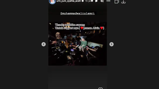 Umi Yuni Sampaikan Terima Kasih untuk Adiknya yang Berikan Pembelaan di Tengah Isu Menikah Lagi