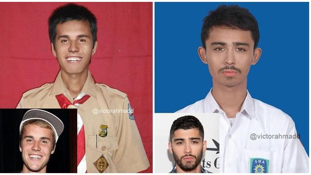 6 Editan Pas Foto Seleb Dunia Waktu Sekolah Ini Malah Bikin Ngakak Hot Liputan6 Com Belakangan viral pas foto sekolah publik figur lho! 6 editan pas foto seleb dunia waktu