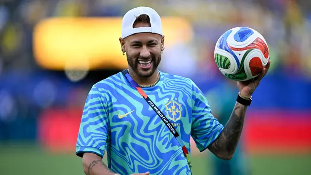 Penyerang Timnas Brasil di Piala Dunia 2026, Neymar.