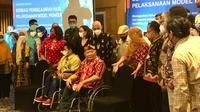 PIONEER, Program Respons Kemanusiaan Inklusif untuk Disabilitas dan Lansia, Menteng, Jakarta Pusat, Kamis (15/9/2022). Foto (Liputan6.com/Ade Nasihudin).