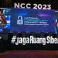 Sulistyo, Deputy of Cybersecurity and Cryptography for Government and Human Development dalam acara National Cybersecurity Connect 2023 di Jakarta. Liputan6.com/Mustika Rani H