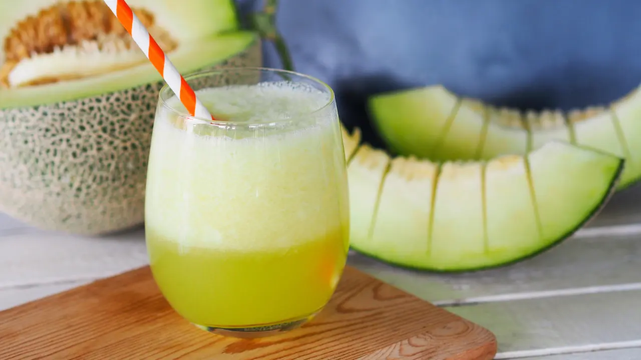 smoothies jus melon segar