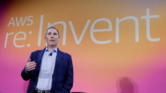 Amazon CEO Andy Jassy Isaac Brekken (AP)