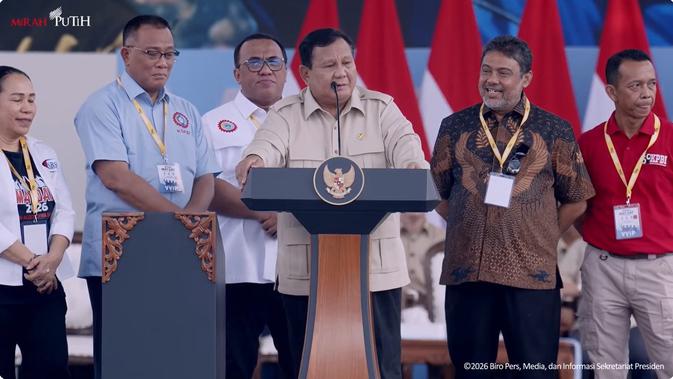 Janji Prabowo Buruh Bisa Punya Rumah Sendiri Meski Mencicil, Tak Perlu Lagi Mengontrak