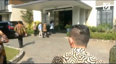 Sebelum pelaksanaan Debat Pilpres Pasangan Capres dan Cawapres Prabowo-Sandi bertemu presiden RI ke-6 Susilo Bambang Yudhoyono