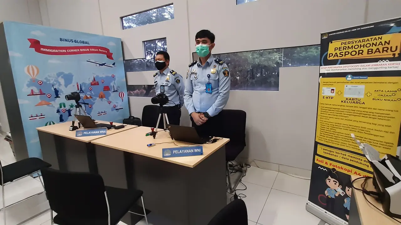Kantor Imigrasi Tangerang Buka Konter di Kampus Binus