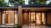 10 Desain Rumah Kayu Modern Bergaya Islami, Inspirasi Tren Hunian 2025