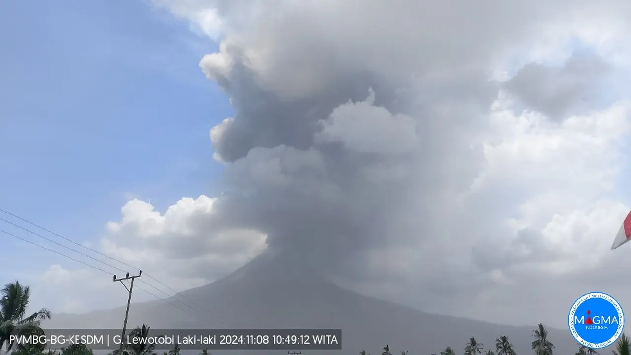 Gunung Lewotobi Laki-laki