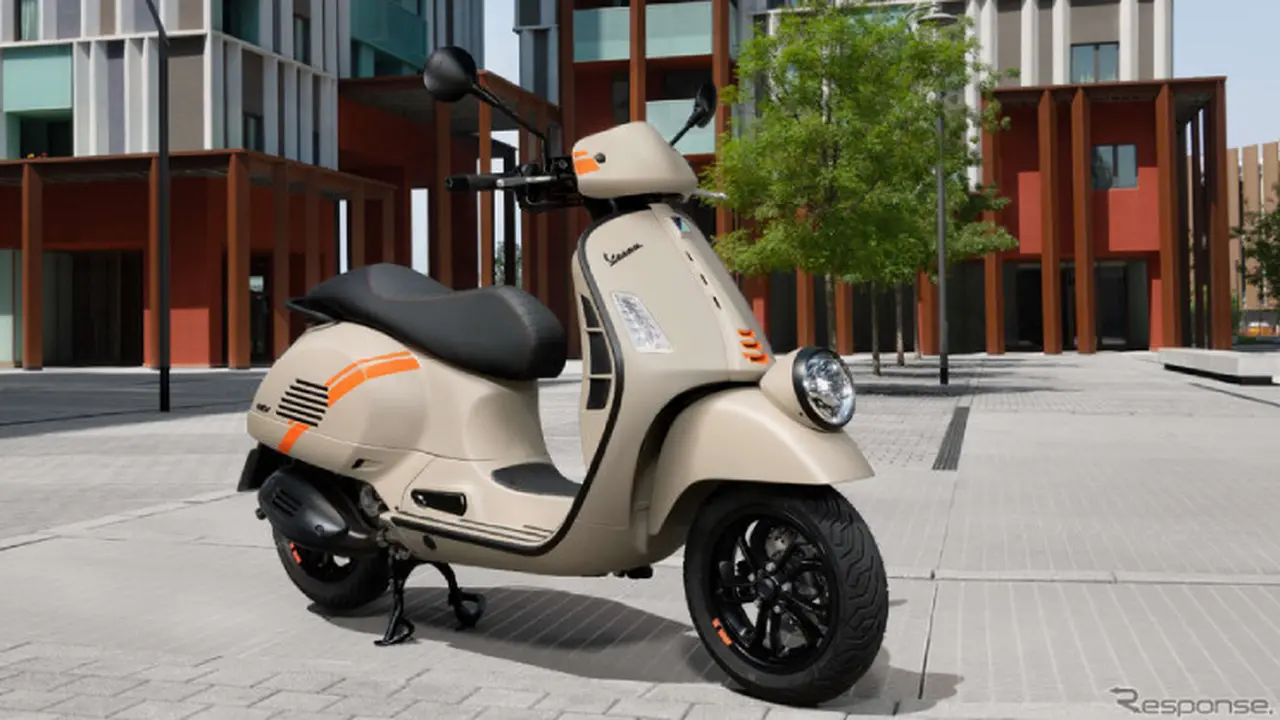 Vespa GTV resmi mengaspal di Jepang, fiturnya mirip dengan GTS di Indonesia
