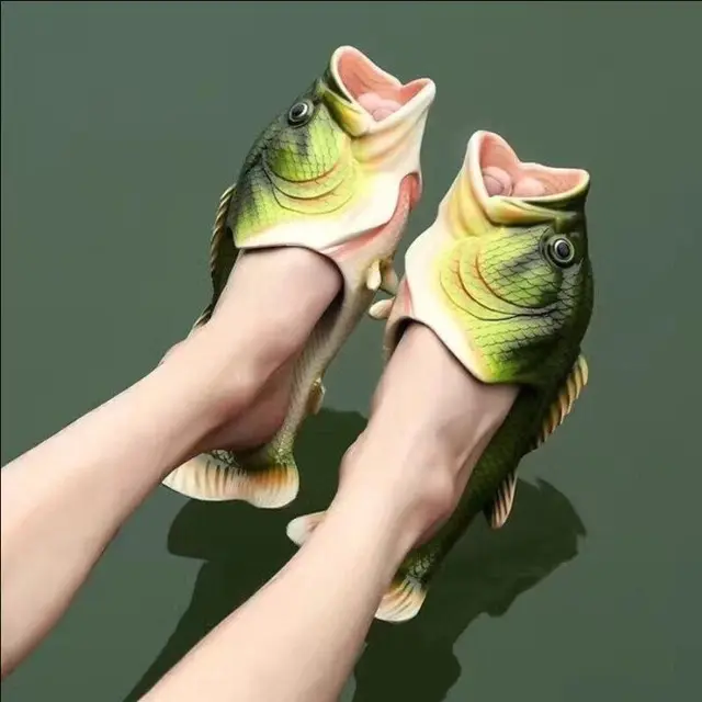 6 Sandal Bentuk Ikan Ini Unik Banget, Anti-mainstream